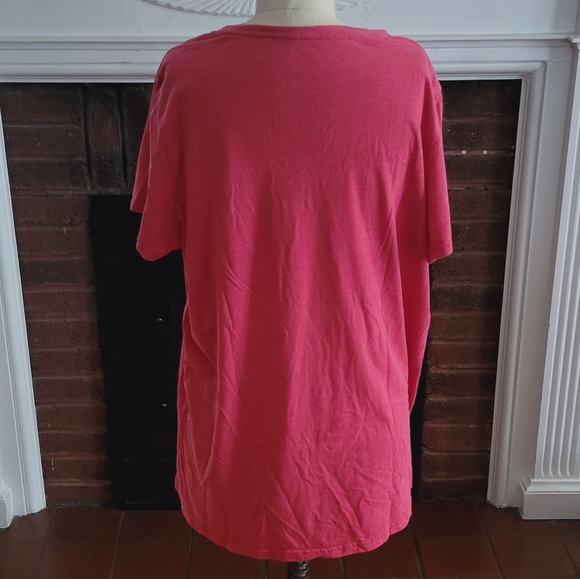 THE NORTH FACE Pink Shortsleeve Shirt Top Size XL - Picture 3 of 5